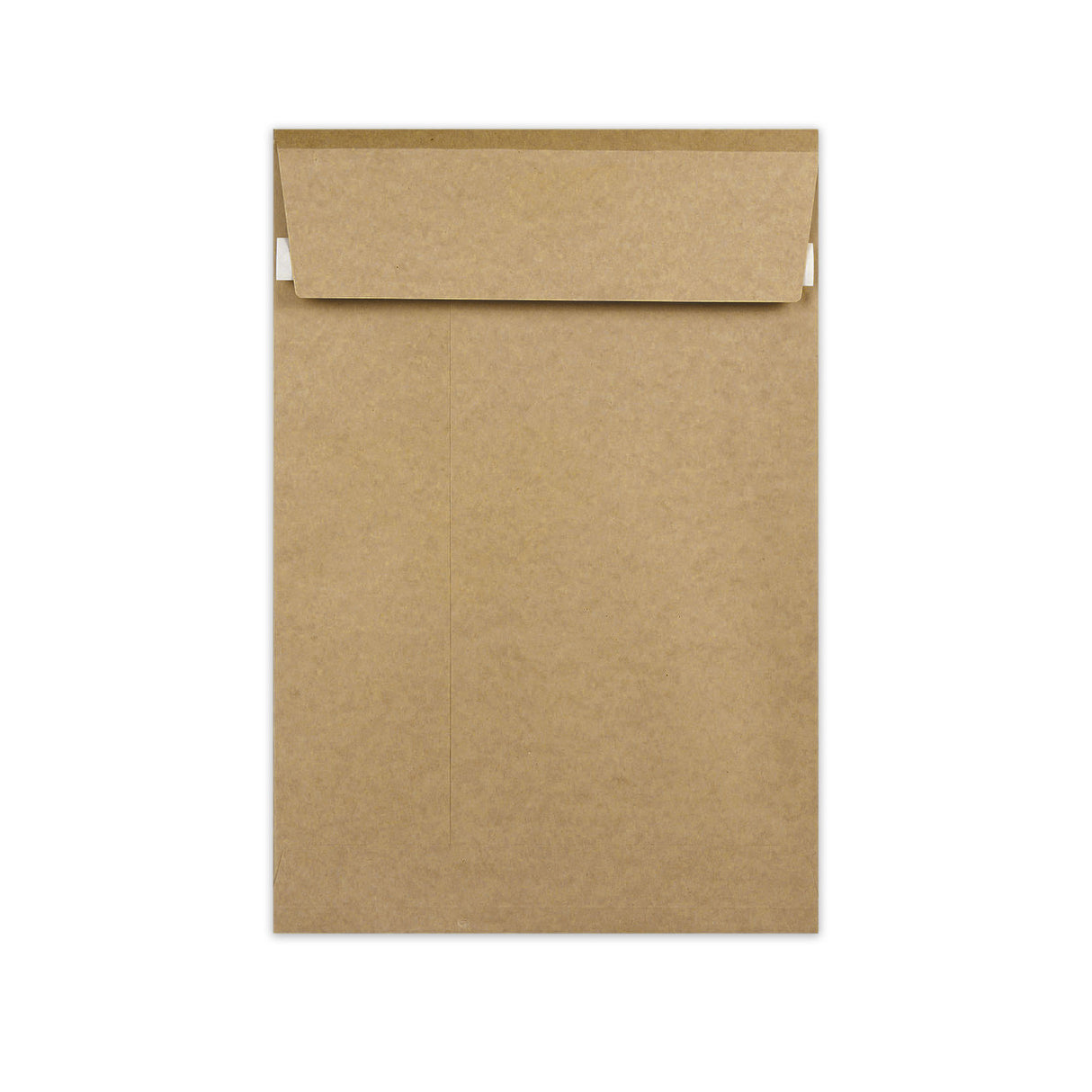 Kraftpapier enveloppen met zijvouw