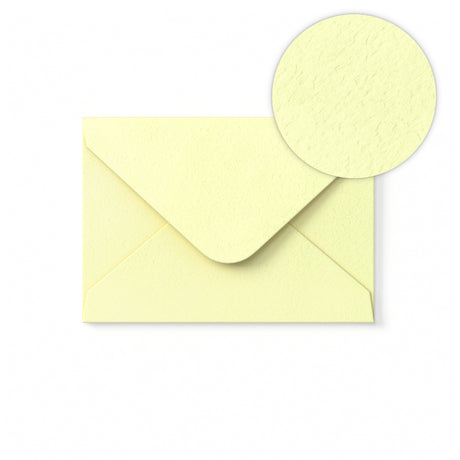 Ivoorkleurig Kuvert met Hamerslagmotief 114x162 mm (C6)