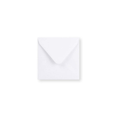 Witte envelop - Punt Flap 105x105 mm