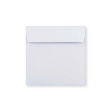 Witte Envelop - Rechte Flap 140x140 mm