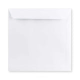 Witte Envelop - Rechte Flap 240x240 mm