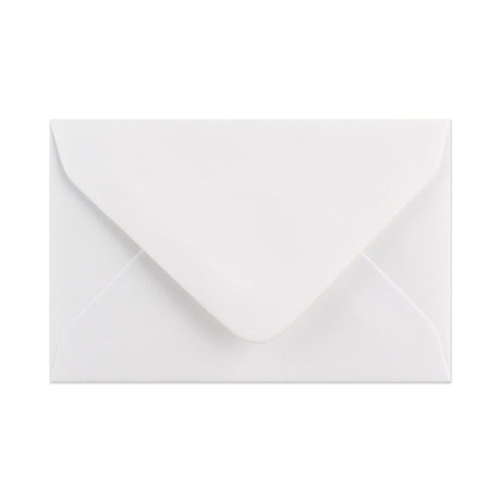 Witte envelop - Punt Flap 62x94 mm