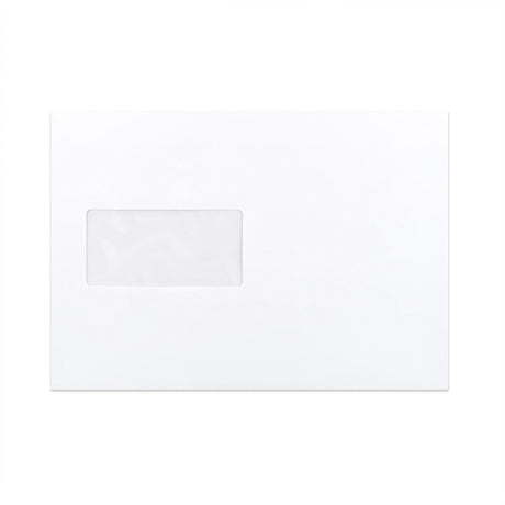 Witte Envelop - Rechte Flap - V 162x229 mm (C5)