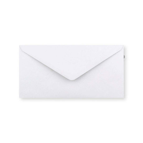 Witte envelop - Punt Flap 110x220 mm (DL)