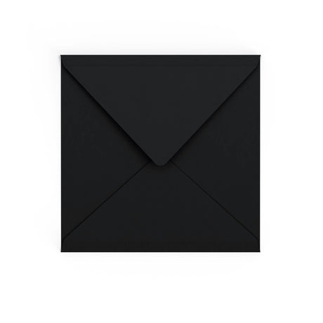 Zwarte envelop 155x155 mm