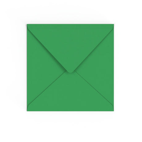 Diepgroene envelop 155x155 mm