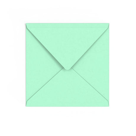 Jade groene envelop 155x155 mm