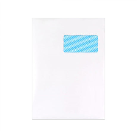 324x229 mm (C4) Witte envelop met venster