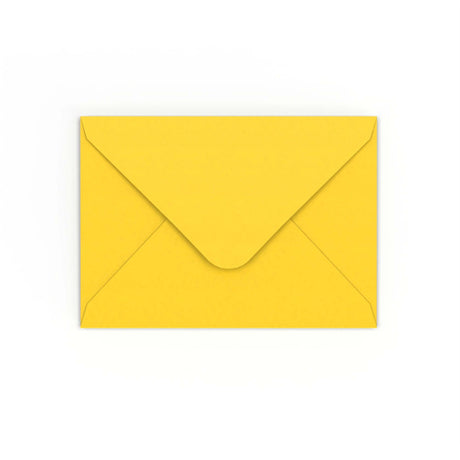 125x175 mm geel Envelop