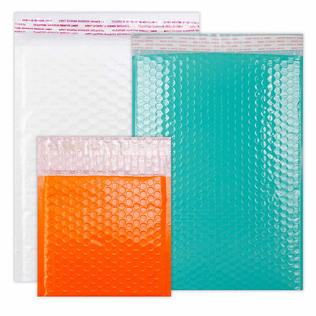 Gloss Finish Bubble Bag Mailers