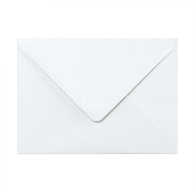 V-Flap Recycled Envelopes White 125 x 175 mm (B6)